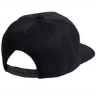 Baseball Cap Snapback Flat Brim Hat Structured Solid Adjustable Blank Plain Men