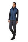 Kerrits Womens Small Blue Full Motion Equestrian Riding Quilted Vest Full Zip