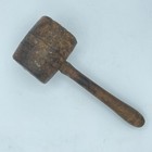 Vintage Primitive  Wood  Hammer Farm Or Woodworking 12   