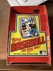 Empty Box Of 1983 Topps Baseball Card Packs