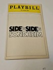Side By Side By Sondheim 1977 Playbill Signed By Gingold  Kert  Dussault  Brown