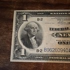 1918  1 Federal Reserve Bank Note New York B-2 District 2 Serial B96260940a