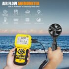 Digital Pro Cfm Air Flow Anemometer Hvac Wind Speed Meter Velocity Temp Meter Us