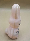 Vtg Hard Plastic Celluloid Easter Bunny Rabbit Rattle Pink Bunny