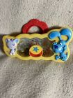 Baby Blues Clues Rain Sound Rattle Child Toy Periwinkle Vintage 2001 Nickelodeon