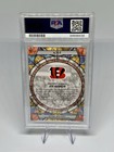 2023 Panini Mosaic Joe Burrow Stained Glass Prizm Gem Mint Psa 10 Case Hit