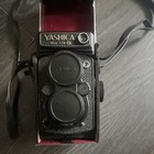 Yashica Mat-124g Tlr 120mm Film Camera Black With Strap