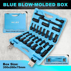 1 2  29pcs Drive Impact Socket Set  Sae  3 8 To 1 Inch  And Metric  10-24mm  Siz