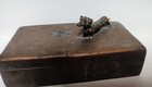 Vintage Mcclelland Barclay Dashshund Dog  Bronze Plated Box
