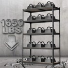 Workpro 5-tier 72-inch Heavy Duty Metal Storage Shelving Unit Storage Rack Shelf