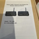 Wuloo Wireless 1 Mile Range Home Intercom System 2 Pack Wl-666 Multi Channel