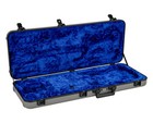 Fender Deluxe Molded Strat tele Case - Silver blue
