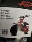 Frp Mini Dirt Bike Gmb100  99 Cc Gas Powered Mini Bike 4 Stroke