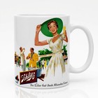 Vintage Schlitz Beer Mug 11oz Ceramic Retro 1950s Ad Both Sides Made In Usa