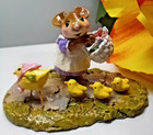 Wee Forest Folk Chick Parade Limited Edition M-185c Sweet Yellow Chicks