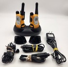 2 Motorola Talkabout T5950 2-way Radio Walkie Talkies W Charging Station Tested