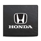 Honda Logo Car Auto Insurance Registration Black Pvc Document Holder Wallet