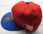 Team Puerto Rico 100  Acrylic Hat Cap World Baseball Classic Red blue Snapback