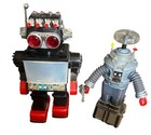 Lost In Space - Lights   Sounds B9 Robot 1997 1981 Kamco Saturn 13  Walking Bot