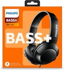 Philips Bass  Shl3075bk 27 On Ear Headphones With Mic Wired 3 5mm Black New