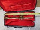 Vtg 1940-1945 King Cleveland Model 600 Trumpet W Original Case Serial 266381