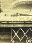 Vintage Antique Dead Girl In Casket Funeral Post Mortem Photograph