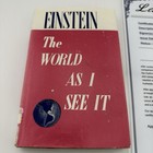 Albert Einstein Signed The World As I See It 1949 Hc Dj Asa Certified