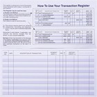 24 Pcs Check Registers For Personal Checkbook  Easy To Read Checkbook Register