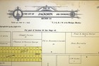 City Of Jackson Part 1911 Plat Map Jackson County Michigan Allen Videto