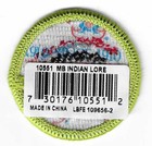 Bsa Indian Lore native American Merit Badge Current Type L Since 1910 Back