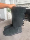Ugg Bailey Bow Ii Tall Triplet Black Water Resistant Usa 9