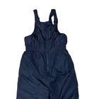 Joe Fresh Adjustable Strap Zipper Front Snow Bib Unisex Kids Xl 14 Navy Blue