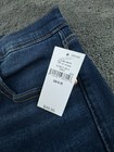 Gap Jean Shorts Women Blue Denim Stretch Size 28 5  Girlfriend Short 6r Adult
