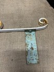 Vintage Wrought Iron Store Sign Bracket Hanger  With Sign Flanges - 28 5 Inches