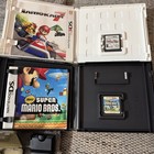 Nintendo Ds Lot   3 Games  7 Cases  Game Case  And Dsi Action Replay Cartridge 