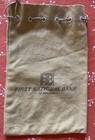 Two Vintage First National Bank Of Nevada Canvas Money Bags