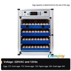 272 Eggs Automatic Digital Incubator Chicken Poultry Hatcher Temperature Control