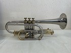 Vintage King Tempo Trumpet Nickel Plated W  Case
