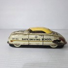 Vintage 1950s Marx Toys Car No 1 Safe Driving School Tin Toy Wind Up 