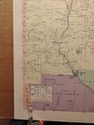 Old Vintage New Mexico Atlas Map 1961 Msm Life Pictorial Atlas Of The World