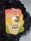 Folkmanis Yellow Beaked Crow  Full Body Hand Puppet 18  Plush Toy  New W tags