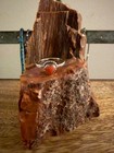 Native American Style Coral Ring