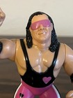 Wwf Hasbro Bret Hitman Hart Series 4 Pink Heart Wwe Wrestling Titan Excellent