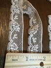 Antique Vtg Lace Ecru Valenciennes 3 4  Scalloped Picot  Edging Trim By The Yard