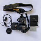 used  Nikon D3300 Dslr Camera W  Af-s 18-55mm Ii Lens  Battery  Charger  Strap