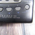 Sony Walkman Wm-fx401 Black Cassette Player Fm Am Radio Auto Reverse Avls Tape