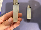 2 X Clipper Refillable Full Size Translucent Clear Lighters Guaranteed Authentic