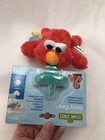Bright Starts Elmo Sesame Street Cozy Coo Soothing Pacifier With Plush Toy New