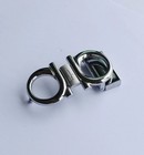 Ferragamo Men s Belt Buckle Gancini Buckle For 1 38in w Leather Belts - Silver