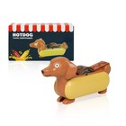 Hotdog Tape Dispenser W  3 Rolls Ketchup Tape Funny Novelty Desk Gag Gift         